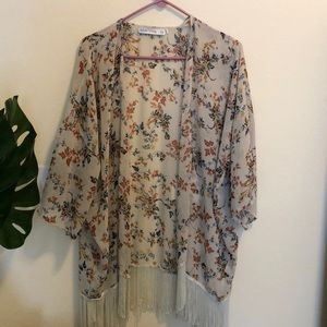 Bishop & Young Fringe Kimono